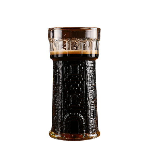 Hand Blown Stout Glass - The Froth Fortress