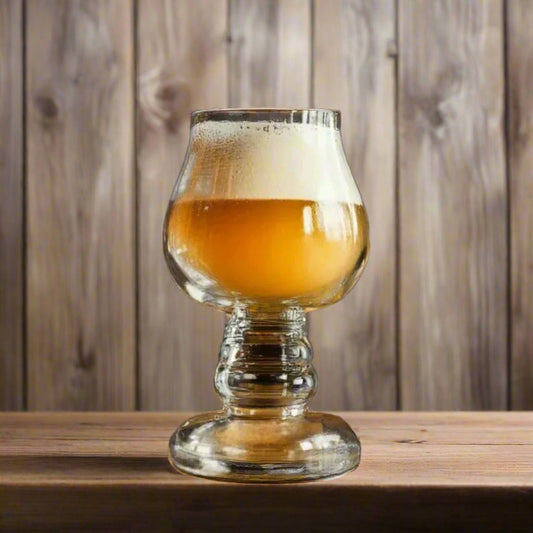 Hand Blown IPA Glass - The Hop Trumpet